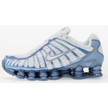 nike shox tl white/ work blue