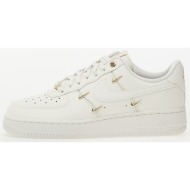  nike wmns air force 1 `07 lx sail/ sail-sail-metallic gold