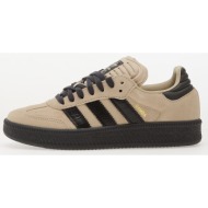  adidas samba xlg stone khaki/ core black/ utility black