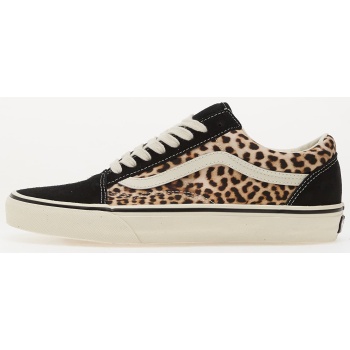 vans old skool black/ leopard σε προσφορά