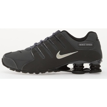 nike shox nz dark grey/ mtlc iron