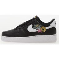  nike w air force 1 `07 premium black/ white-metallic gold-white