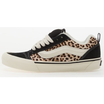 vans knu skool black/ leopard