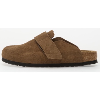 birkenstock loma suede leather dark tea