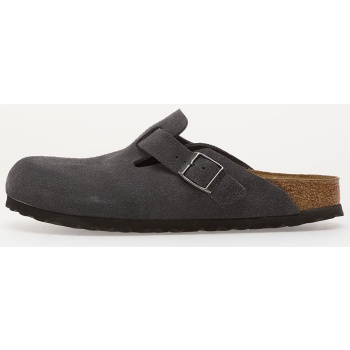 birkenstock boston suede leather