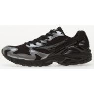  mizuno wave rider 10 (u) black/ black sand/ metallic gray
