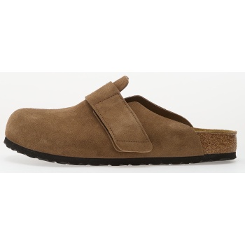 birkenstock loma suede leather dark tea