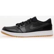  air jordan 1 low golf black/ anthracite-gum med brown-white