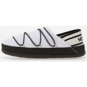 moon boot icon slipper white