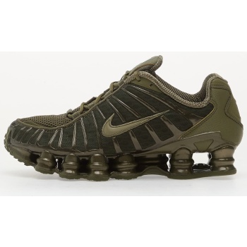 nike w shox tl medium olive/ black