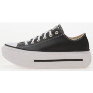  converse chuck taylor all star lift double stack black/ white/ black