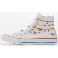  converse x hello kitty and friends chuck taylor all star hi white/ red/ yellow