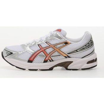 asics gel-1130 white/ red snapper