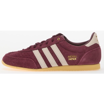adidas japan w maroon/ crew white/ gold