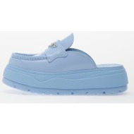  air jordan w mule psychic blue/ metallic silver