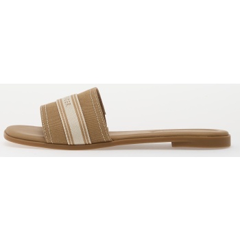 tommy hilfiger flat mule webbing safari