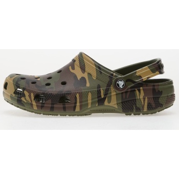 crocs classic camouflage clog army