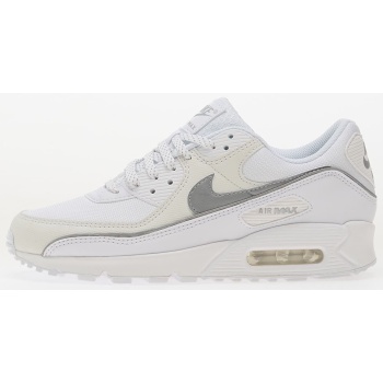nike air max 90 premium white/ metallic