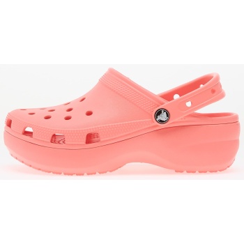 crocs classic platform clog w guava