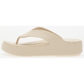 crocs getaway platform flip stucco