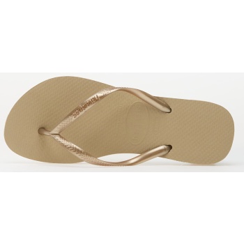 havaianas slim sand grey/ light golden