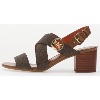 michael kors vera flex mid sandal brown