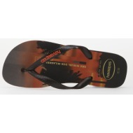  havaianas top surfer i steel grey/ black/ sunset orange