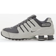  nike shox nz se smoke grey/ smoke grey-grey fog-off white