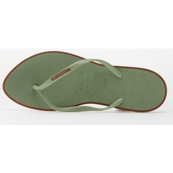 havaianas slim point rust/ smoke green σε προσφορά