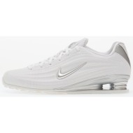  nike shox z white/ metallic silver