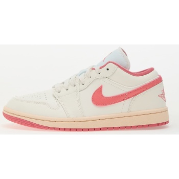 air jordan 1 low wmns sail/ pink σε προσφορά