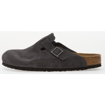 birkenstock boston suede leather