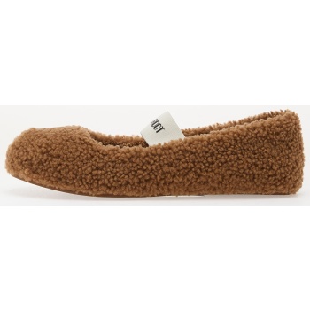 moon boot shearling ballerina cognac σε προσφορά