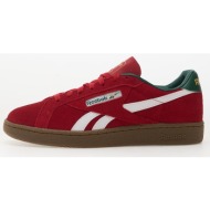  reebok club c grounds uk flash red/ ftwr white/ gum