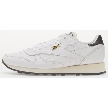 reebok classic leather white/ black/ σε προσφορά
