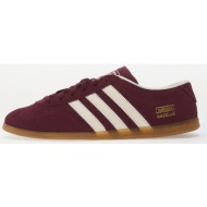  adidas gazelle lo pro w maroon/ core white/ gum