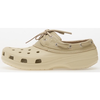crocs classic boat shoe bone/ moth σε προσφορά