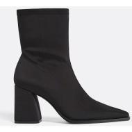  stradivarius μποτάκια με τακούνι από νεοπρέν μαύρο 37