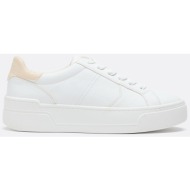  stradivarius casual αθλητικά παπούτσια πλατφόρμα λευκό 39