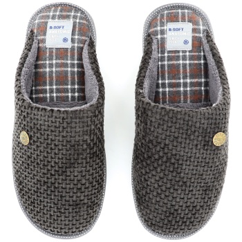 6224 ανδρικη παντοφλα, γκρι σε προσφορά