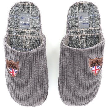 231754 ανδρικη παντοφλα, γκρι σε προσφορά