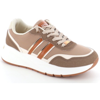 035 γυναικειο υποδημα sneaker, μπεζ