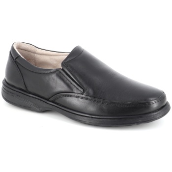 407 ανδρικο υποδημα δερματινο, μαυρο σε προσφορά