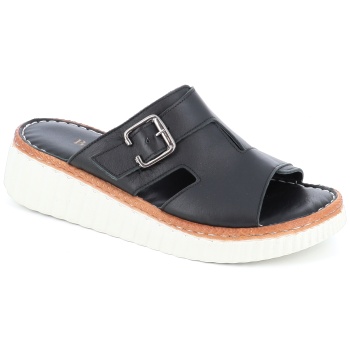 2080 γυναικειο υποδημα δερματινο, μαυρο σε προσφορά