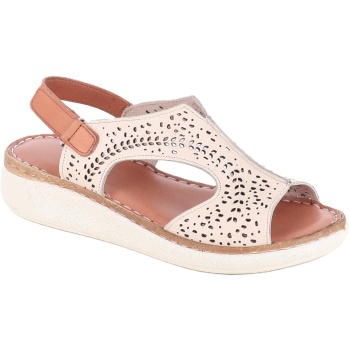 784 γυναικειο υποδημα δερματινο, μπεζ σε προσφορά