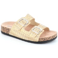  6813 γυναικειο υποδημα flat, μπεζ