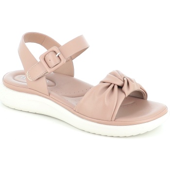 3099-8 γυναικειο υποδημα πεδιλο, μπεζ σε προσφορά