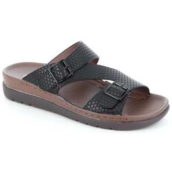 8045-9 γυναικειο υποδημα πεδιλο, μαυρο σε προσφορά