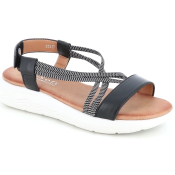 23217 γυναικειο υποδημα πεδιλο, μαυρο σε προσφορά