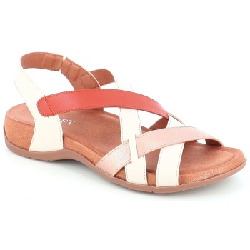 9830-7 γυναικειο υποδημα πεδιλο, μπεζ σε προσφορά